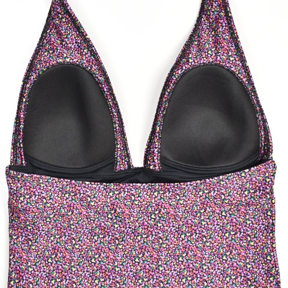Summersalt Deep V Halter Plunge One Piece Swimsuit - 4 - Picture 6 of 9